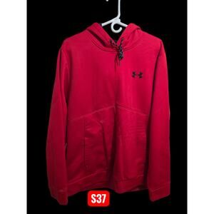 S37 Under Armour Red Hoodie sweatshirt 
XL